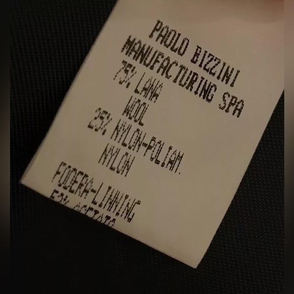 Patrick Cox Vintage Wool Blend Suit Jacket Blazer NWOT - Picture 3 of 4